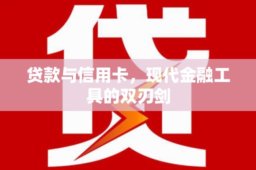 襄阳贷款与信用卡，现代金融工具的双刃剑