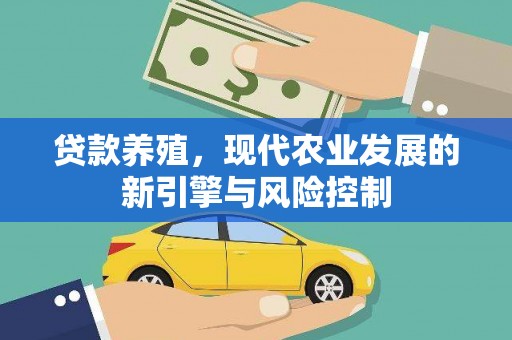 襄阳贷款养殖，现代农业发展的新引擎与风险控制