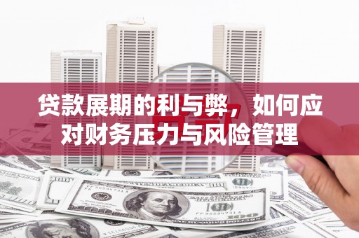 襄阳贷款展期的利与弊，如何应对财务压力与风险管理