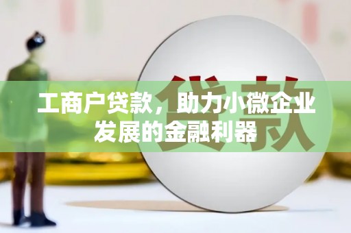 襄阳工商户贷款，助力小微企业发展的金融利器