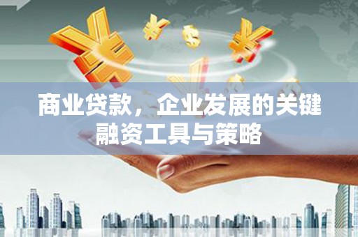 襄阳商业贷款，企业发展的关键融资工具与策略