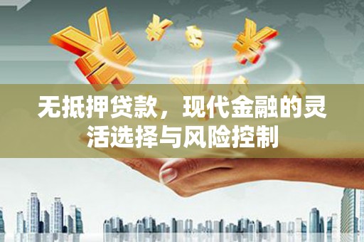 襄阳无抵押贷款，现代金融的灵活选择与风险控制