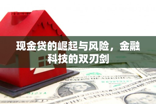襄阳现金贷的崛起与风险，金融科技的双刃剑
