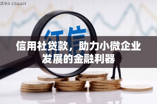 襄阳信用社贷款，助力小微企业发展的金融利器