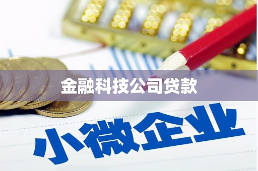 襄阳金融科技公司贷款