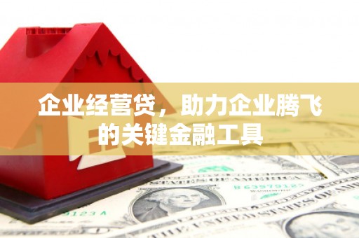 襄阳企业经营贷，助力企业腾飞的关键金融工具