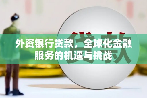 襄阳外资银行贷款，全球化金融服务的机遇与挑战