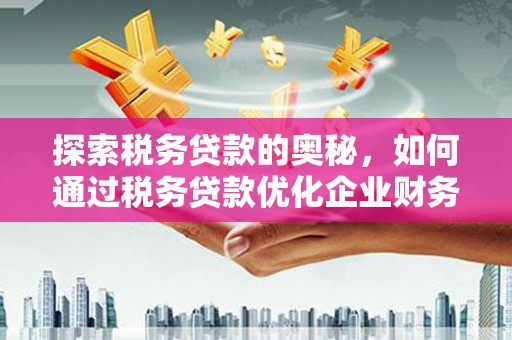 襄阳探索税务贷款的奥秘，如何通过税务贷款优化企业财务