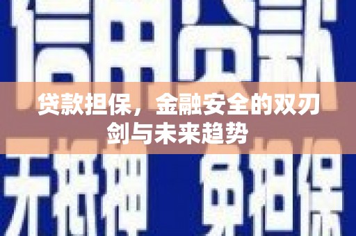襄阳贷款担保，金融安全的双刃剑与未来趋势