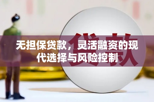 襄阳无担保贷款，灵活融资的现代选择与风险控制