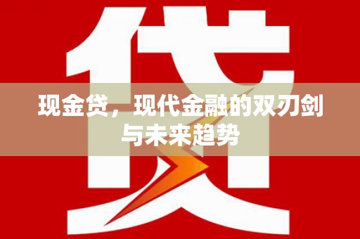 襄阳现金贷，现代金融的双刃剑与未来趋势