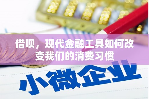 襄阳借呗，现代金融工具如何改变我们的消费习惯