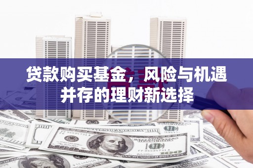 襄阳贷款购买基金，风险与机遇并存的理财新选择