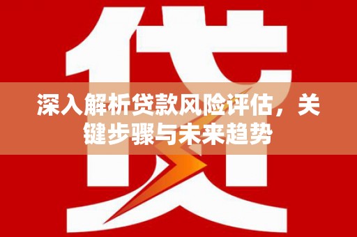 襄阳深入解析贷款风险评估，关键步骤与未来趋势