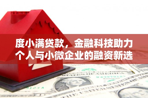 襄阳度小满贷款，金融科技助力个人与小微企业的融资新选择