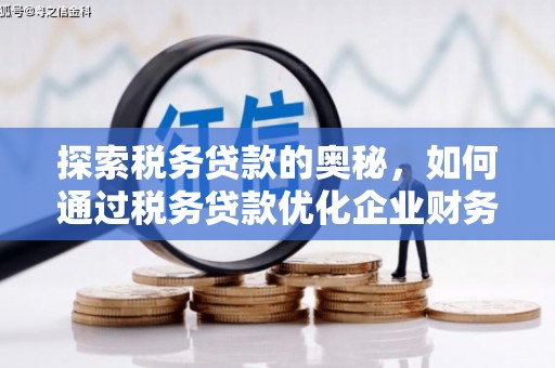 襄阳探索税务贷款的奥秘，如何通过税务贷款优化企业财务