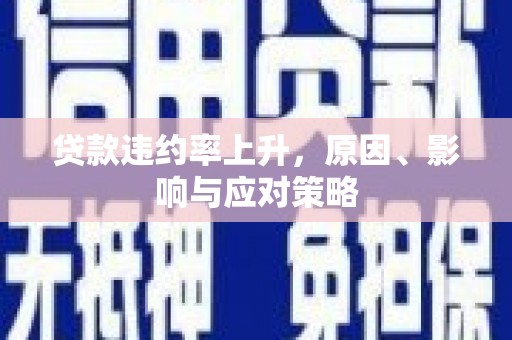 襄阳贷款违约率上升，原因、影响与应对策略