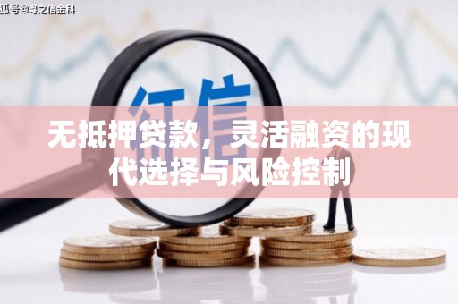 襄阳无抵押贷款，灵活融资的现代选择与风险控制
