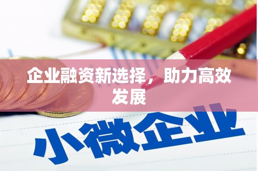 襄阳企业融资新选择，助力高效发展